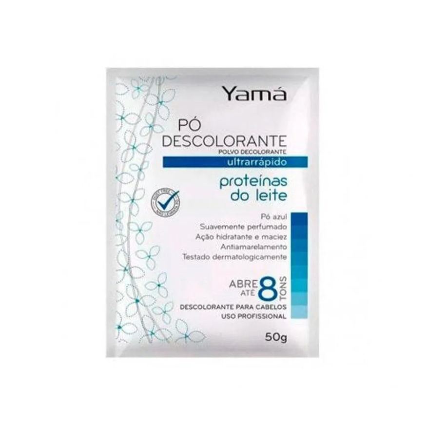 Yamá Pó Descolorante Yama Proteínas do Leite 50g