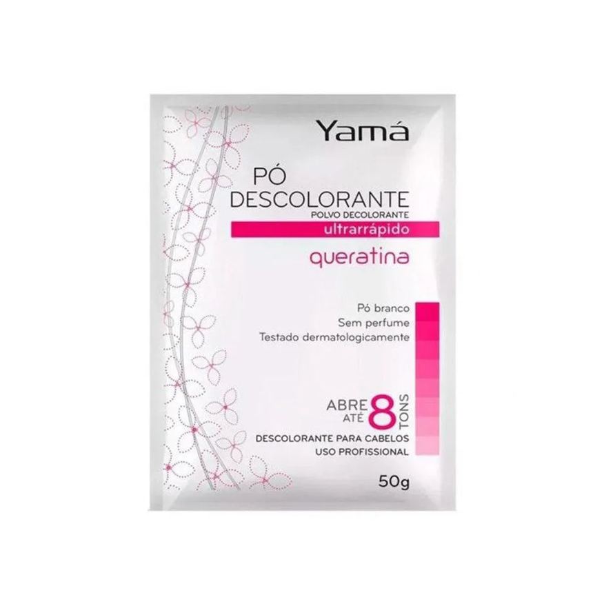 Yamá Pó Descolorante Queratina 50g