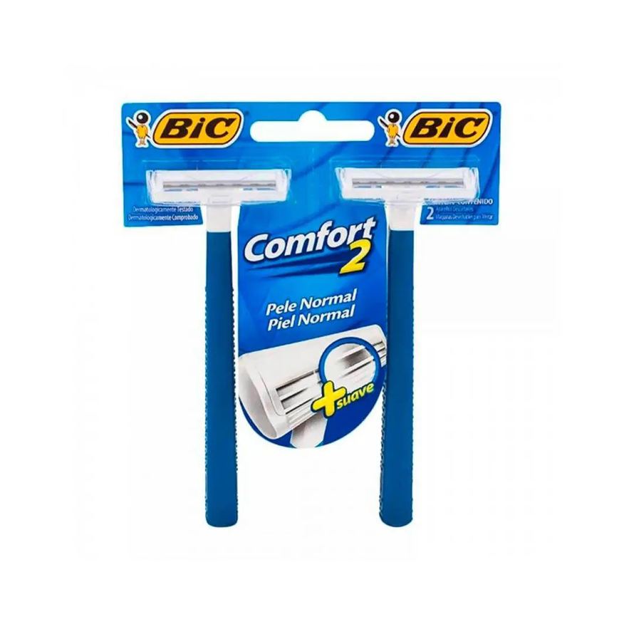 Bic Aparelho de Barbear Comfort 2 Twin Pele Normal C/2un