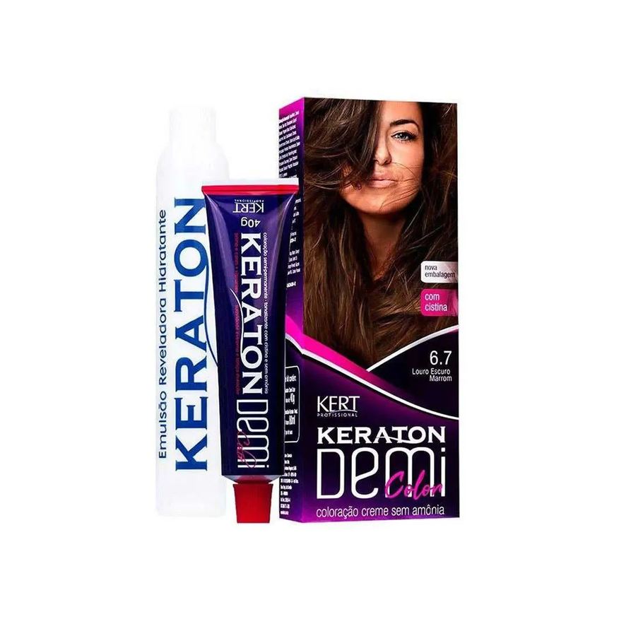 Demi Color Tonalizante 6.7 Louro Escuro Marrom