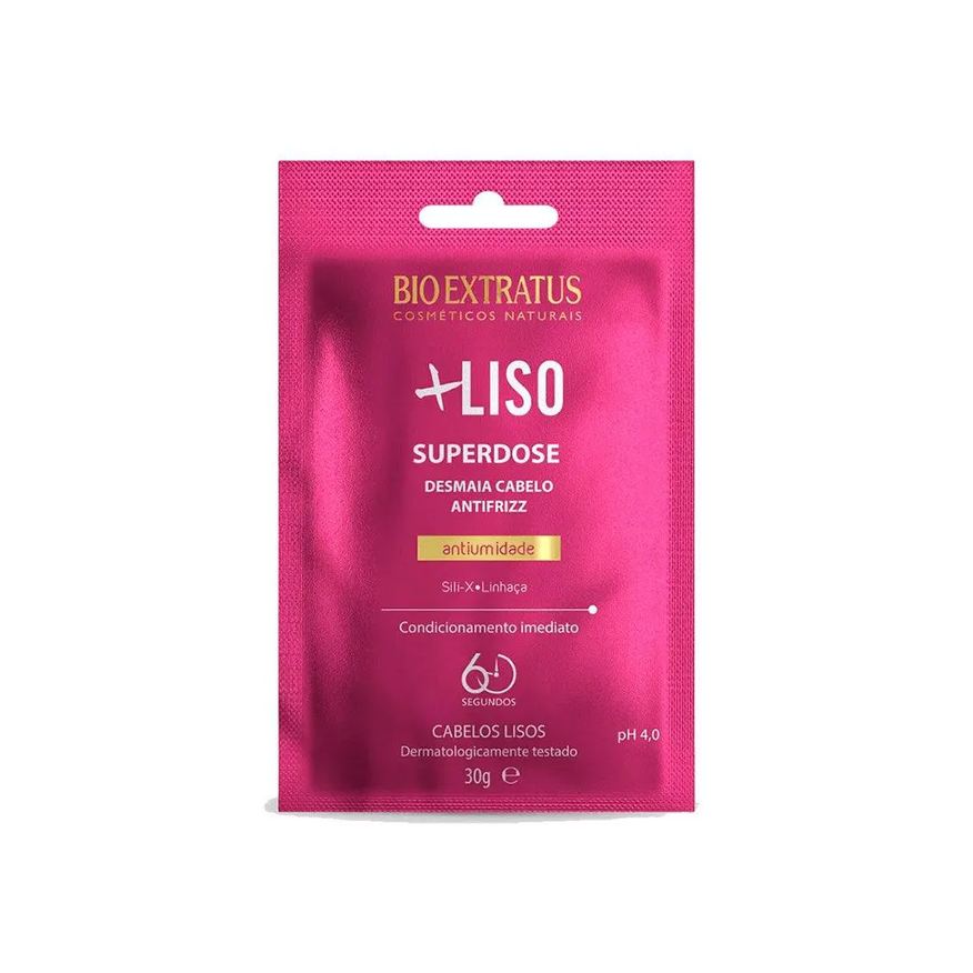 Bio Extratus Máscara de Tratamento Dose Mais Liso 30g