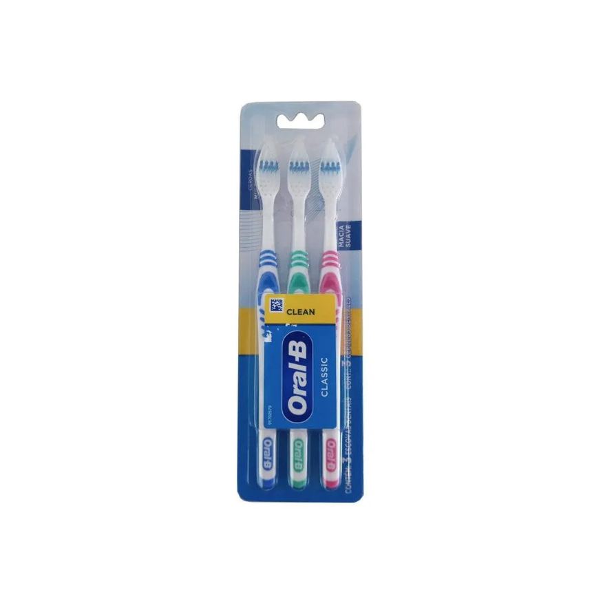 Oral-B Escova Dental Oral B Classic 40 Macia Lv3 Pg2