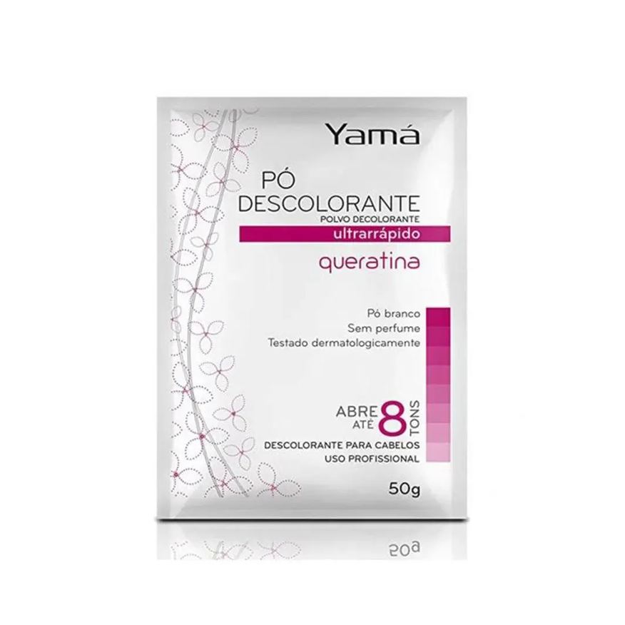 Yamá Pó Descolorante Queratina 20g