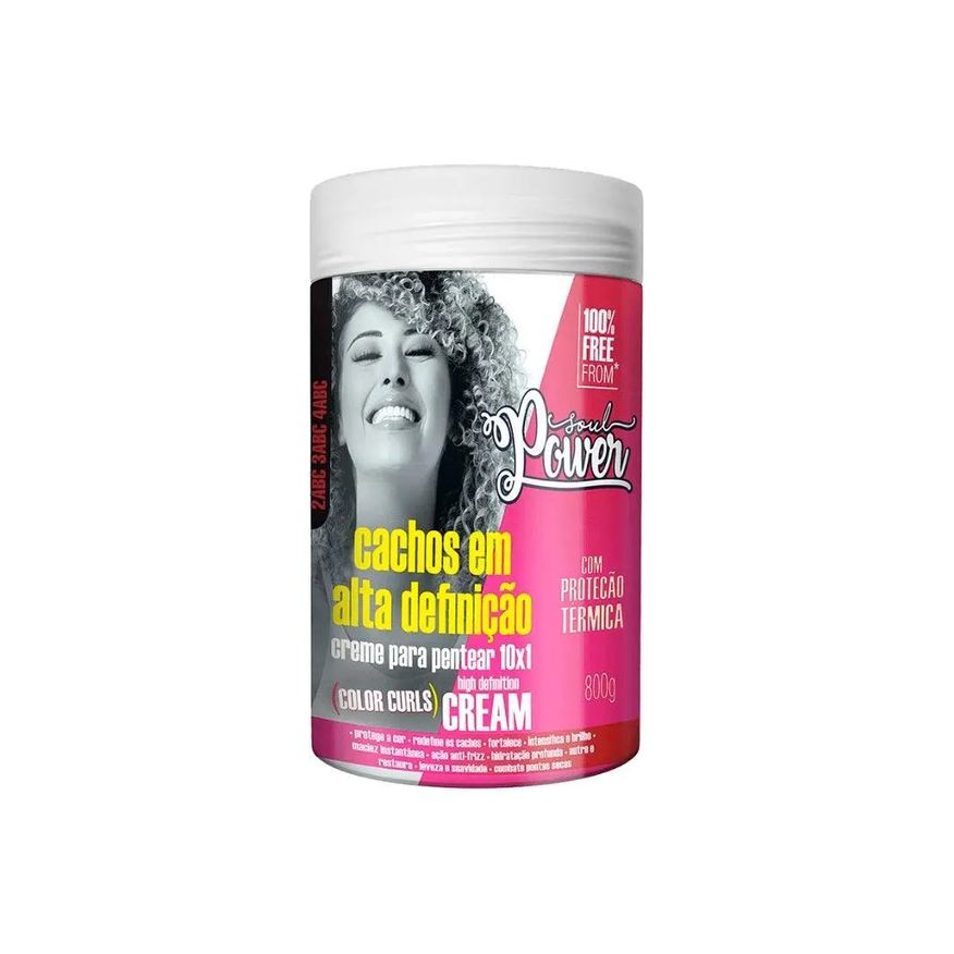 Soul Power Creme de Pentear Color Curls High Definition Cream 800g