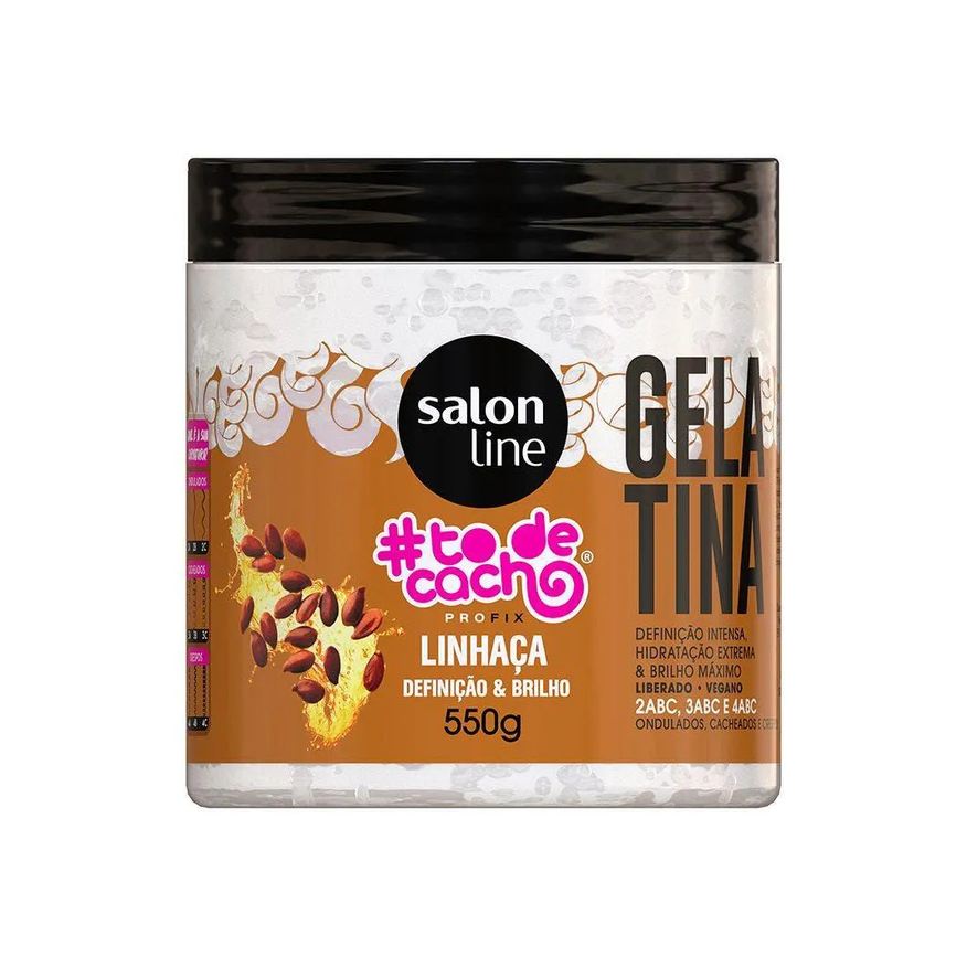 Salon Line Gelatina Capilar #todecacho Linhaca 550g