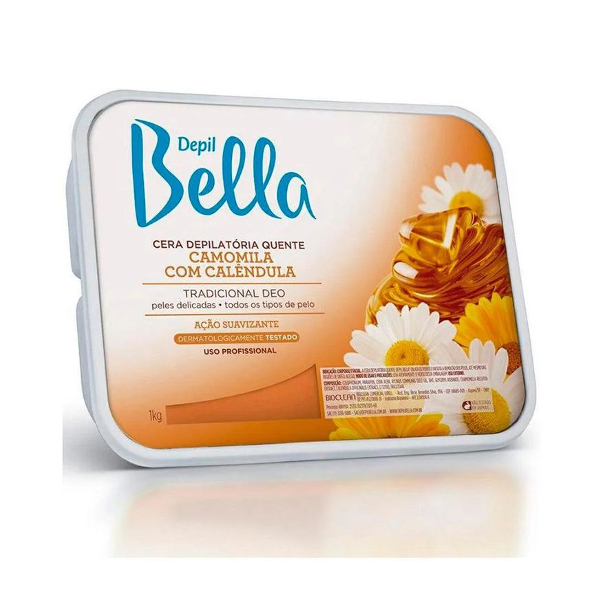 Depilatória Cera Depil Bella Camomila 500g