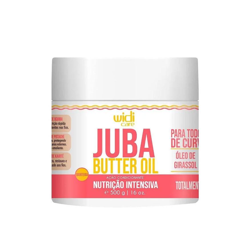 Widi Care Máscara Tratamento Capilar Wid Care Intensivo Juba Butter Oil 500g