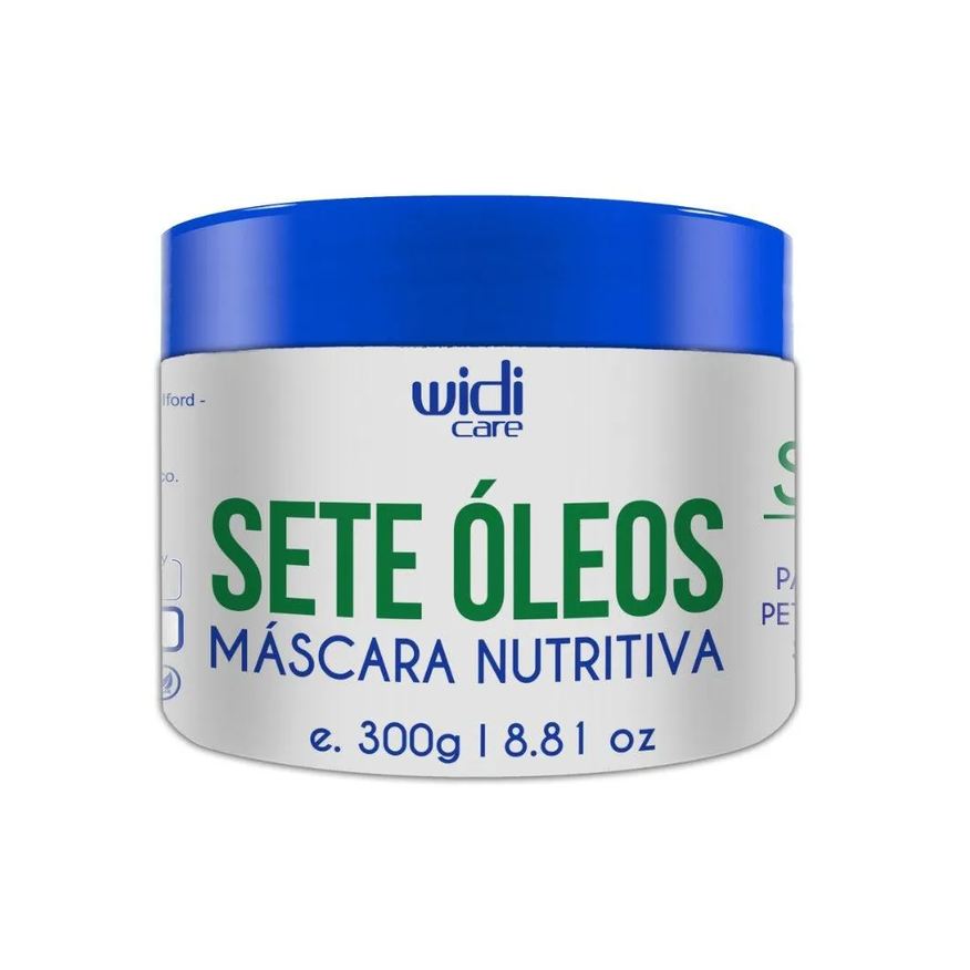 Widi Care Máscara Tratamento Capilar Sete Óleos Nutritiva 300g