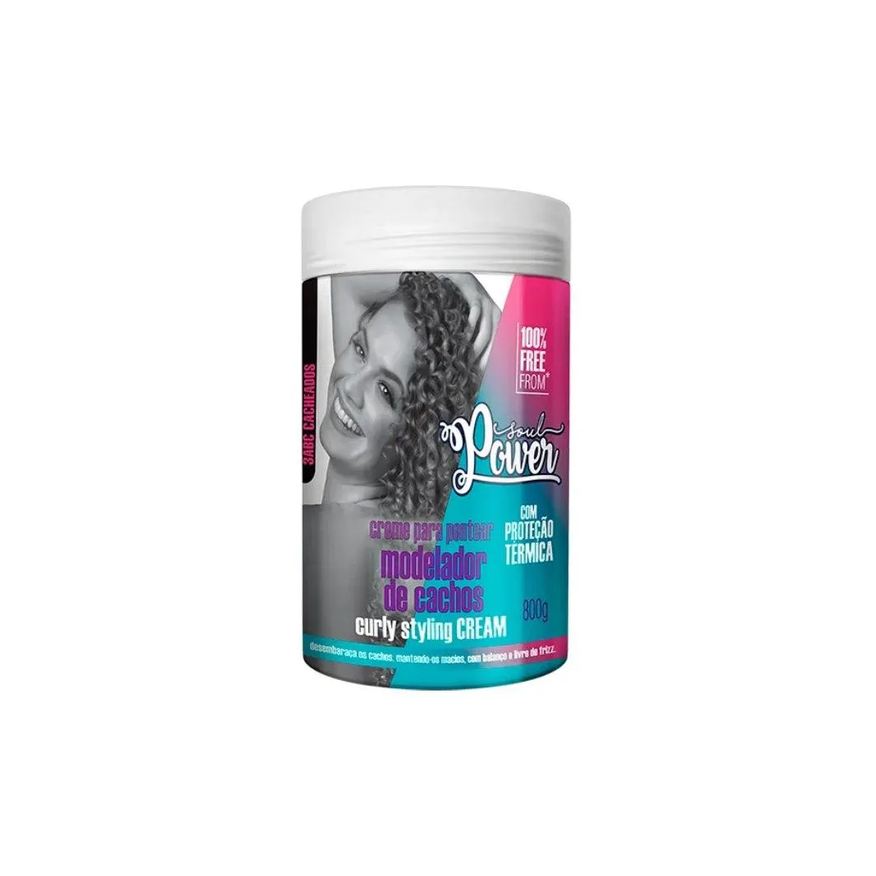 Soul Power Creme para Pentear Curly Styling Cream 800g