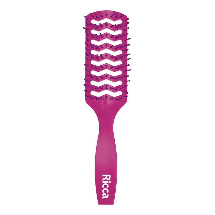 Ricca Escova de Cabelo Color Block Ventilada 243