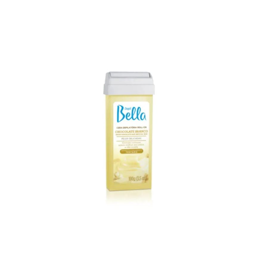 Depil Bella Refil Cera Depilatória Cremosa Chocolate Branco 100g