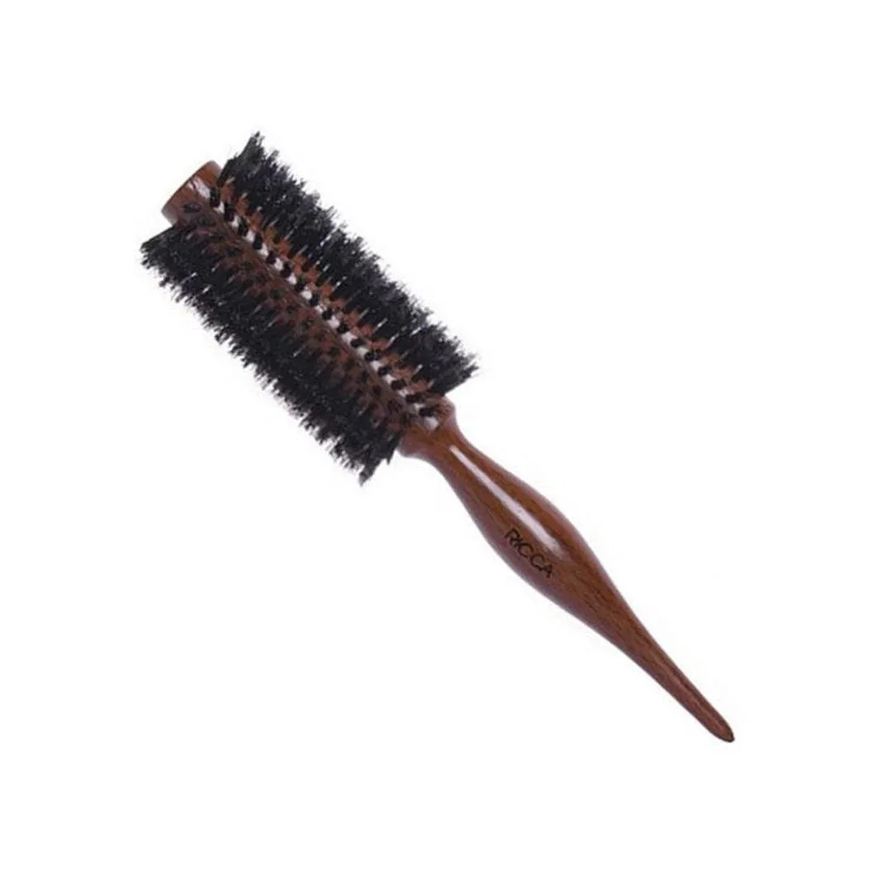 Ricca Escova de Cabelo Madeira Mista Triangle 23