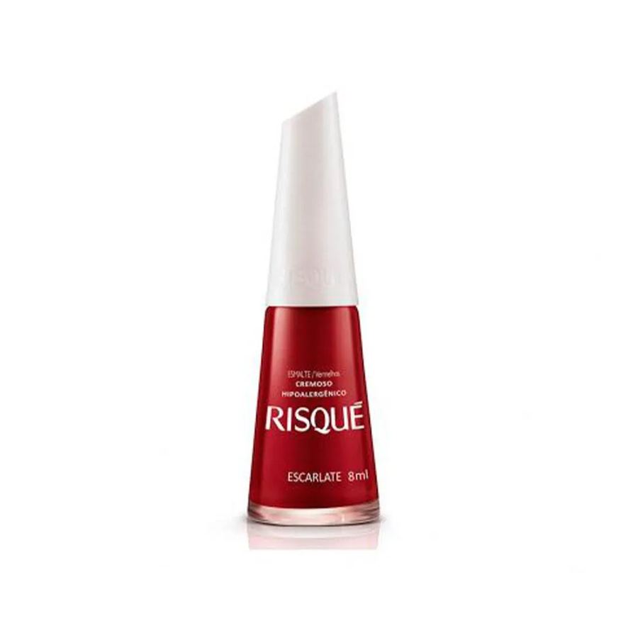 Risqué Esmalte Risque Cremoso Escarlate