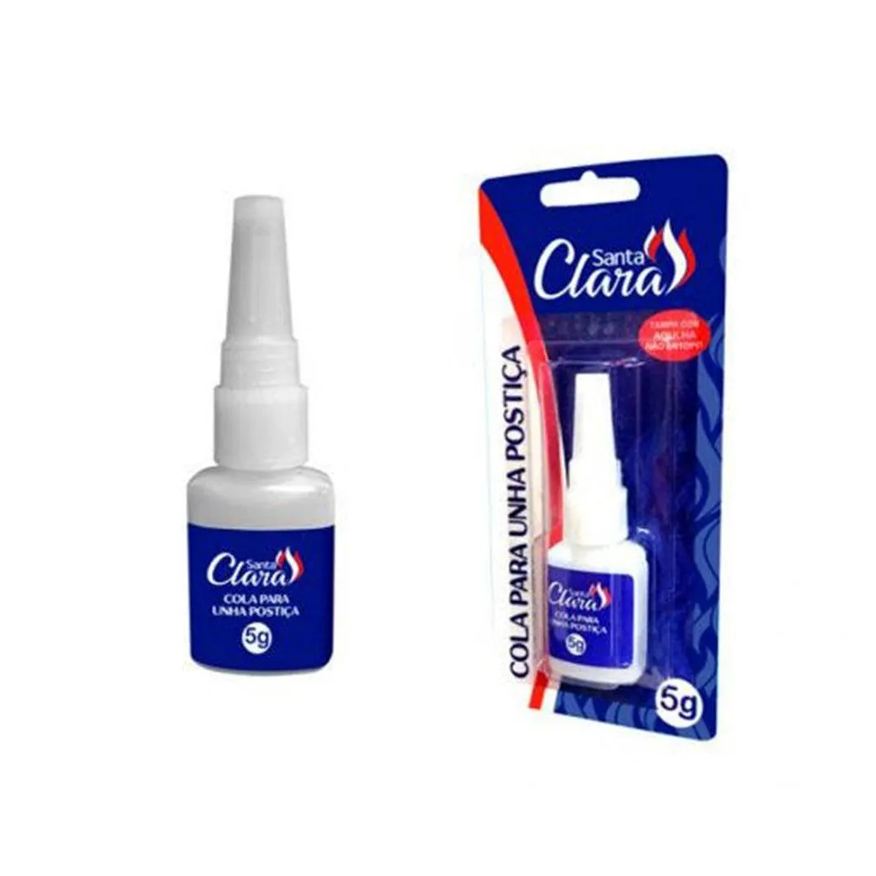 Santa Clara Cola para Unhas Postiças 5g