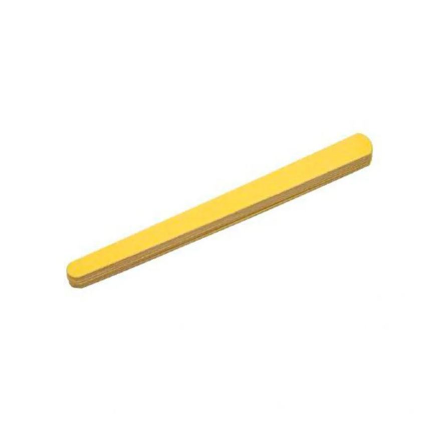 para Lixa Unhas Descartável Santa Clara Amarelo Canário C/6un
