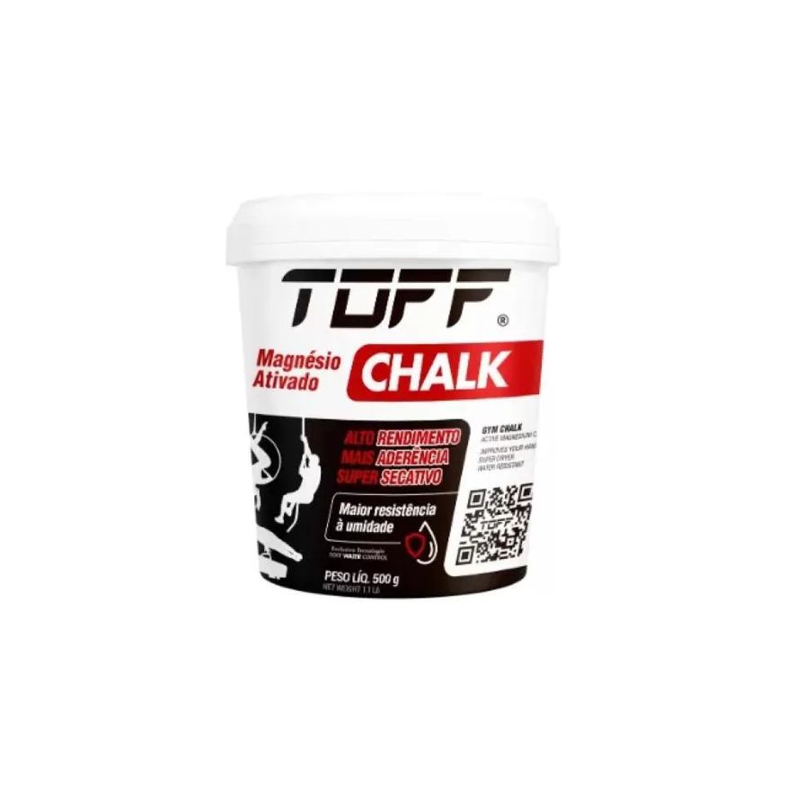 Toff Magnésio Ativado Esportivo Chalk Crossfit Escalada Calistenia 500g