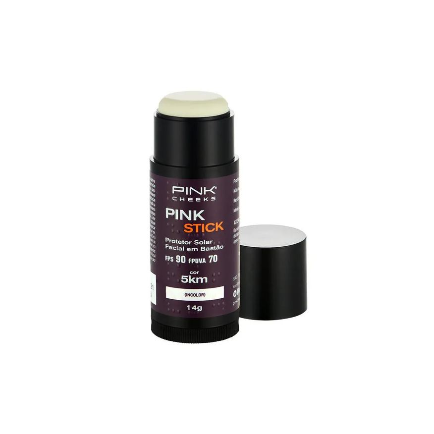 Rivaxa Protetor Solar e Base Pink Stick Fps90 Fpuva70 - 5Km 14g - Pink Cheeks