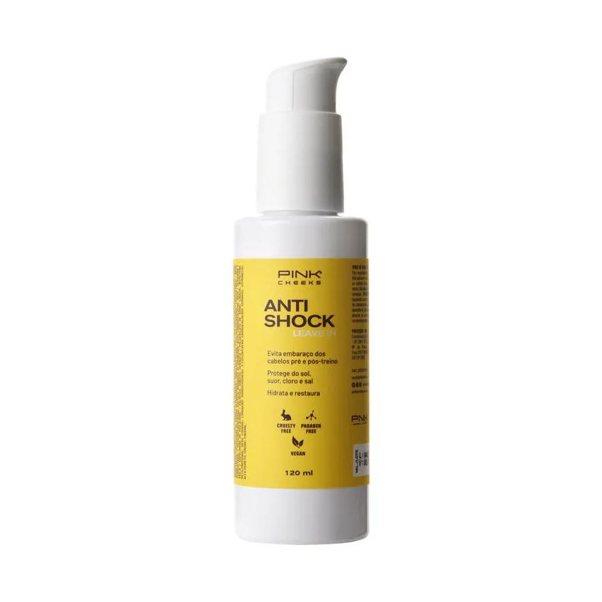 Pink Cheeks Leave-in Anti Shock Pré E Pós Treino Com Proteção Solar 120ml