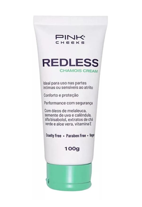 Pink Cheeks Creme Antiassaduras Antiatrito Redless Chamois Cream 100g