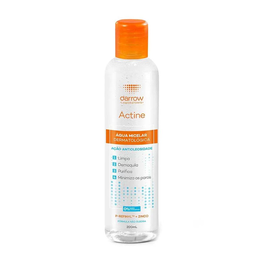Darrow Actine Água Micelar Dermatológica 200ml