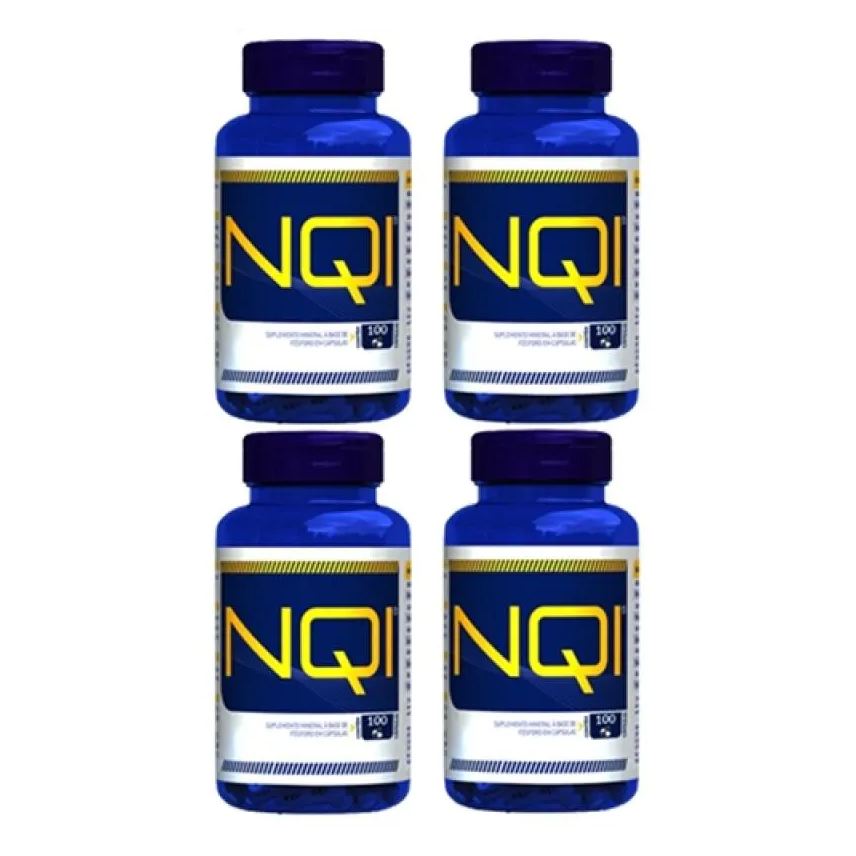 Gauer Do Brasil Kit 4x Nqi (100 Cápsulas)