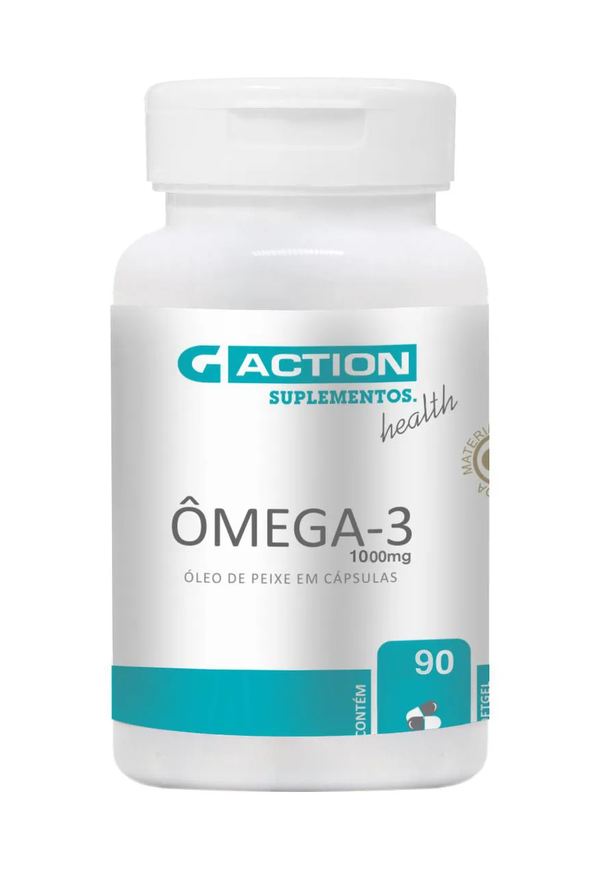 G-Action Suplementos Omega 1000mg -90 Cápsulas Gaction