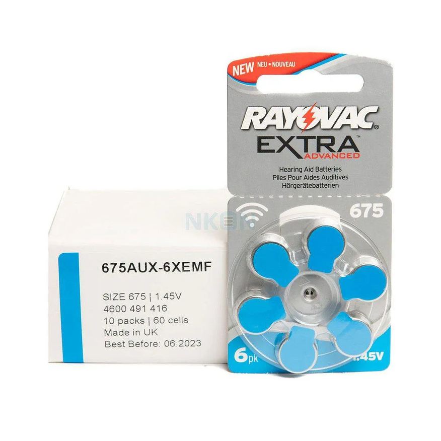 Rayovac Bateria Auditiva 675