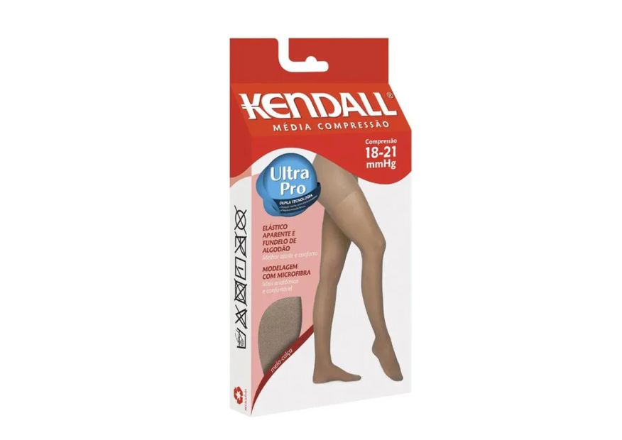 Kendall Meia Calça Média Compressão com Ponteira 18-21mmhg Mel G