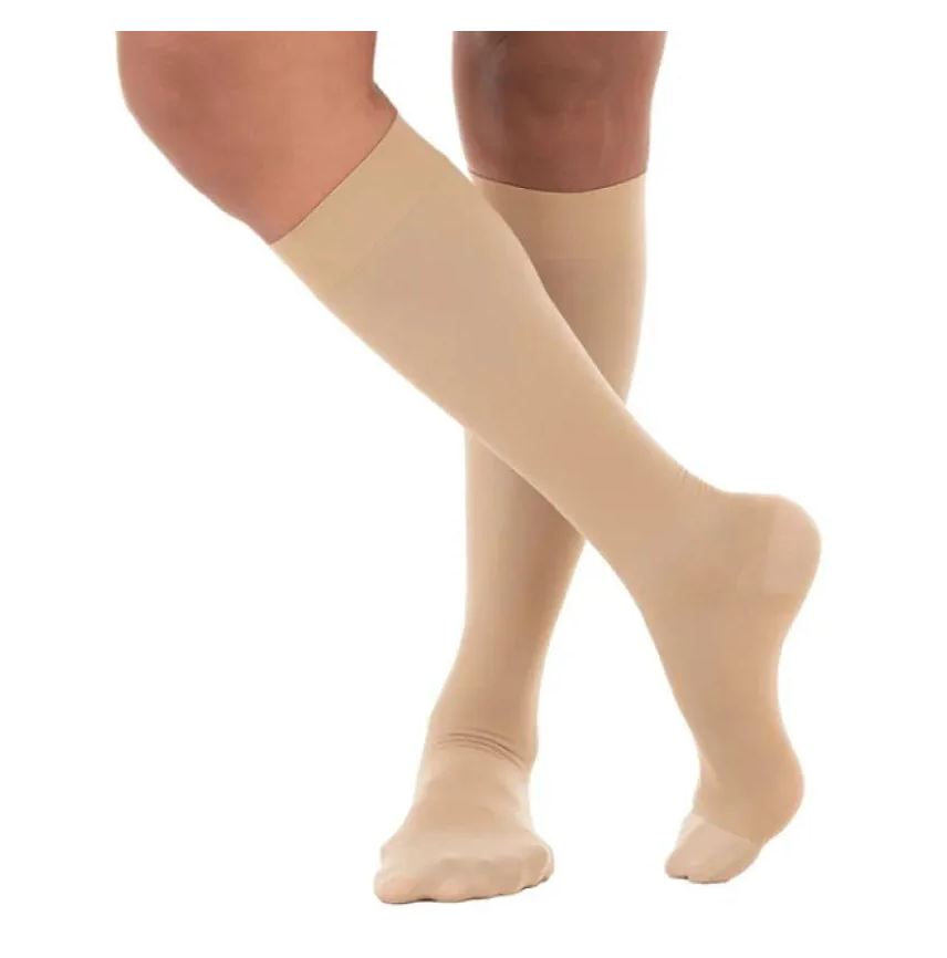 Venosan Meia 20-30 Mmhg 6000 Unissex 3/4 Pé Fechado Eg Bege