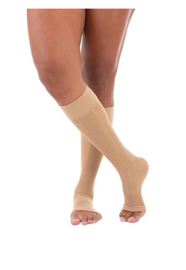 Venosan Meia Panturrilha Ad 20-30 Comfortline Aberta Cotton Xg