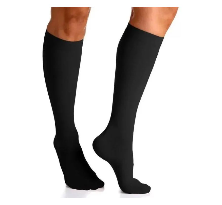 Sigvaris Meia 3/4 Panturrilha 282 Cotton Comfort 20-30 Mmhg Ponteira Fechada P3