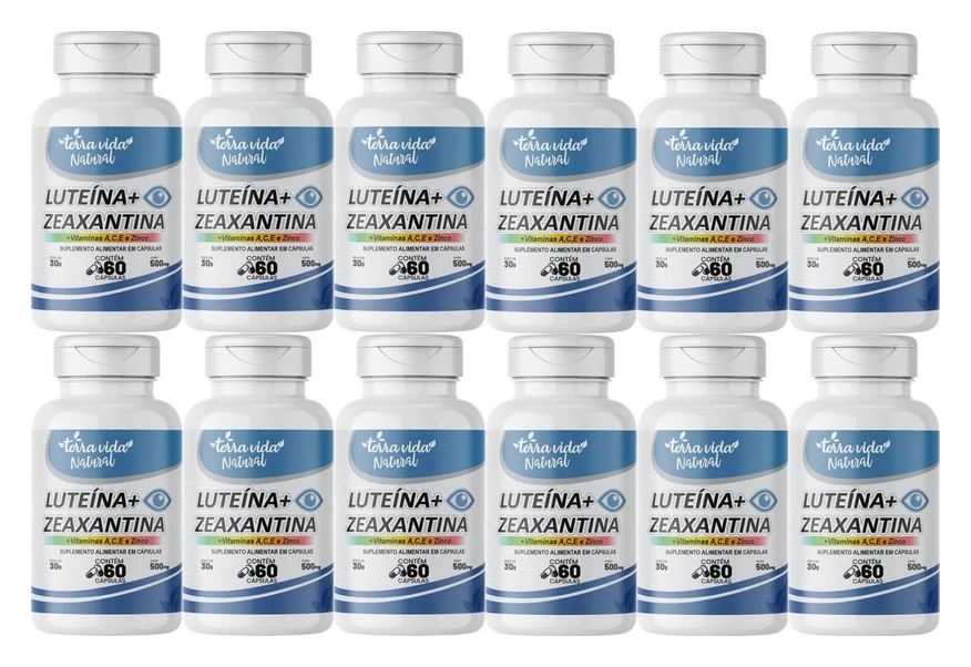 Terra Vida Natural 12 Luteína com Zeaxantina