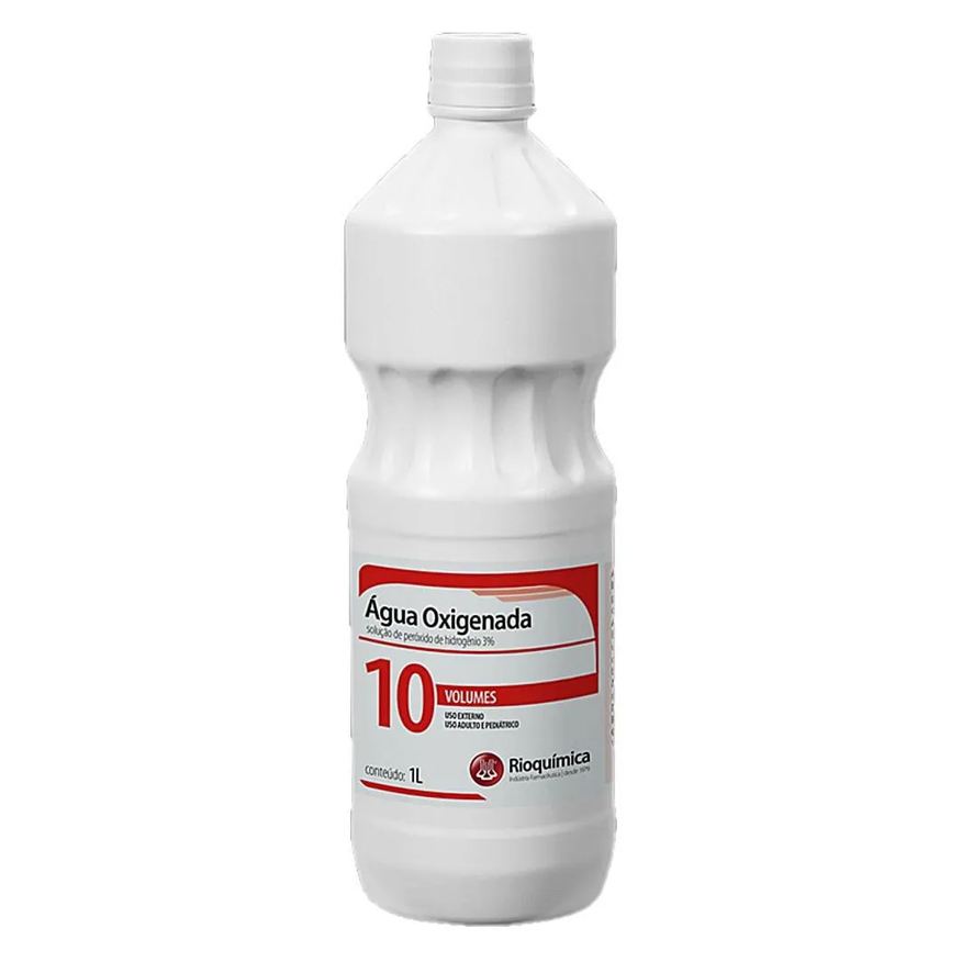 Rioquímica Água Oxigenada 10 Volumes 1 Litro - Unidade