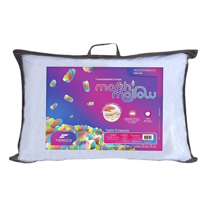 Fibrasca Travesseiro Nasa Marshmallow
