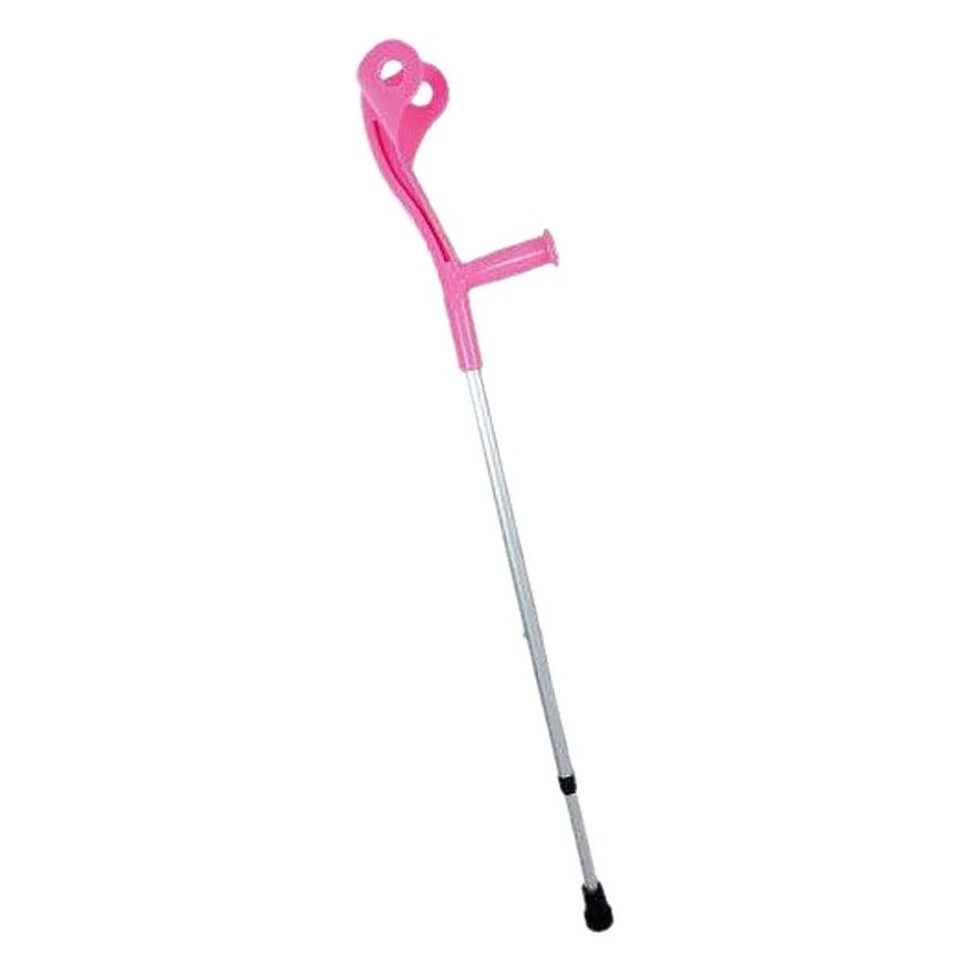 Sequencial Muleta Canadense Fixa 110kg Rosa - Unidade