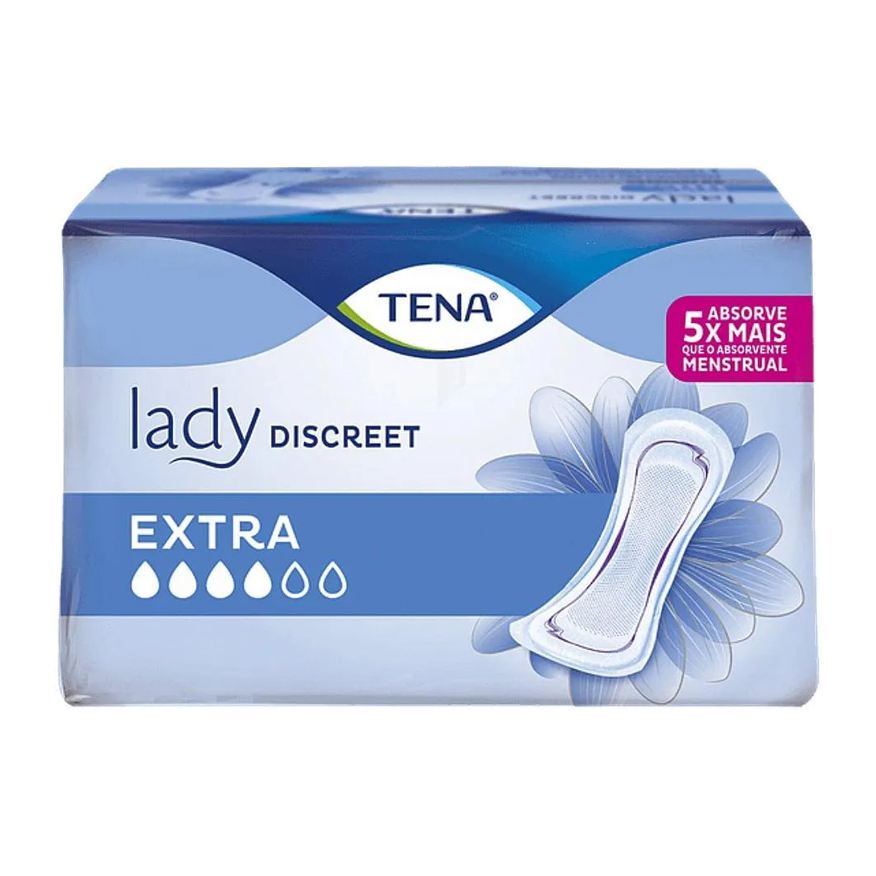 Tena Absorvente Lady Discreet Extra - 08 unidades