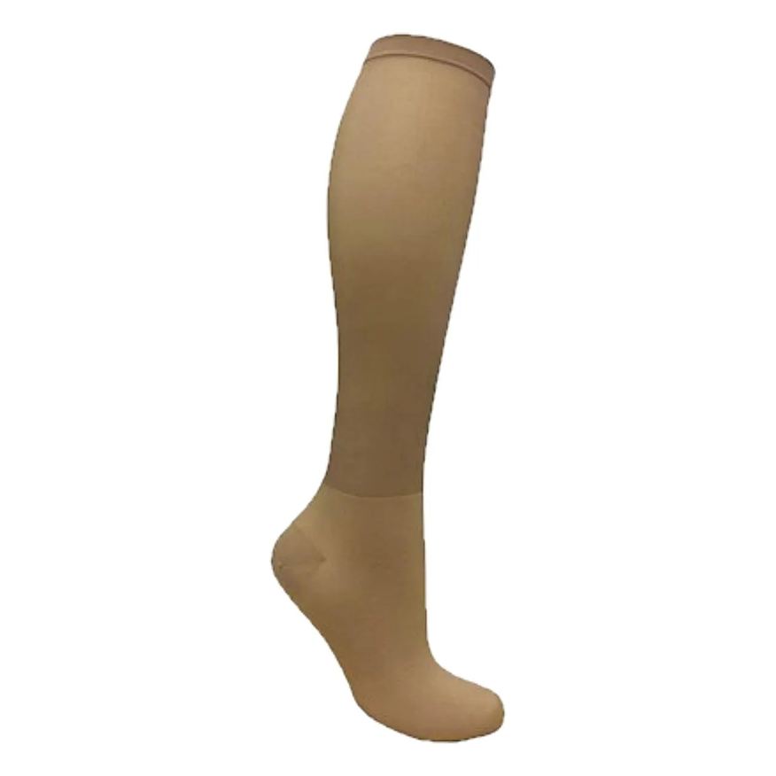 Sigvaris Ulcer Kit de Meias 3/4 para Úlceras Ponteira Fechada Bege Tam Xg Normal