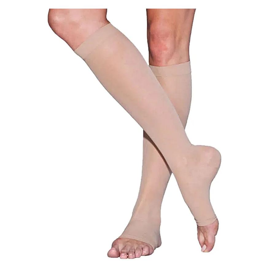 Sigvaris Meia 3/4 Ever Sheer 20-30mmhg Aberta Natural M3