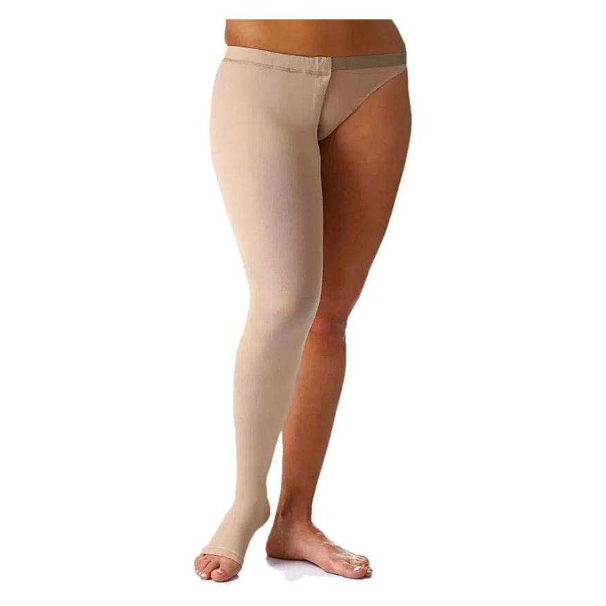 Sigvaris Meia 7/8 Cinta 20-30mmhg Aberta Natural Direito M3