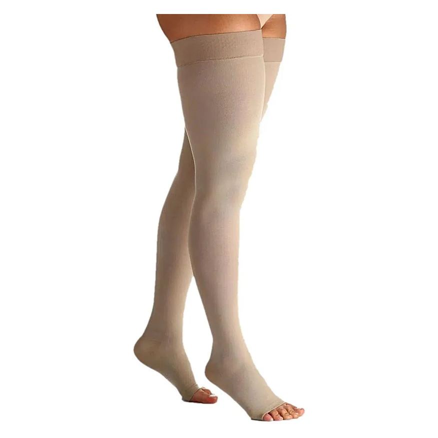 Sigvaris Meia 7/8 Select Comfort Premium 30-40mmhg Aberta Natural M2