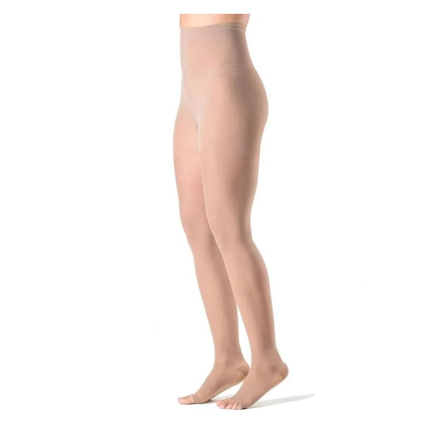 Sigvaris Meia-calça Ever Sheer 20-30mmhg Aberta Natural Tam P2