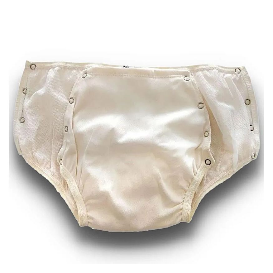 Diamante Calça Plástica Geriátrica com Botão Lavável Ce20 Unissex Pp 1 Unidade