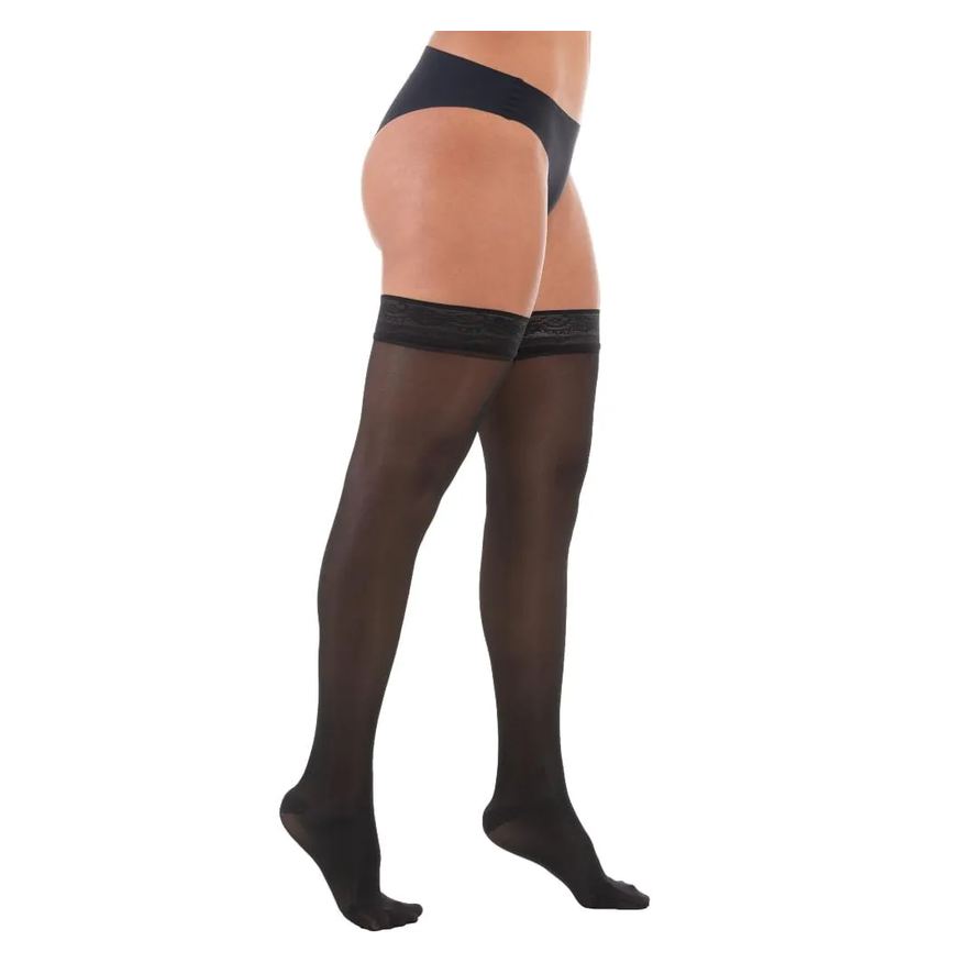 Venosan Meia de Compressão 7/8 Legline - 20-30mmhg - Pé Fechado - Preta - Tamanho P