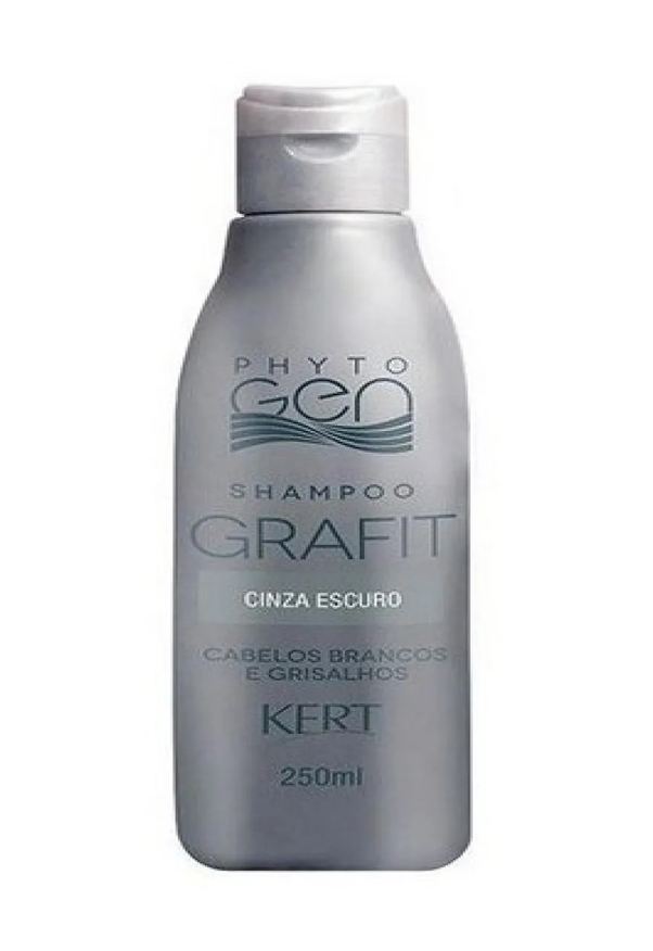 Kert Shampoo Matizador Phytogen Grafit Cinza Escuro 250ml