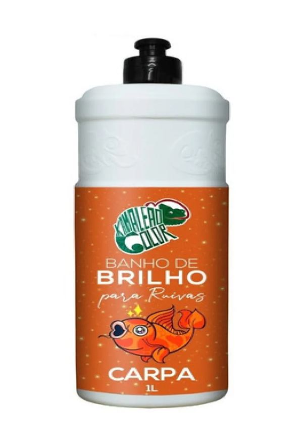 Kamaleão Color Banho de Brilho para Ruivas Carpa 1 Litro