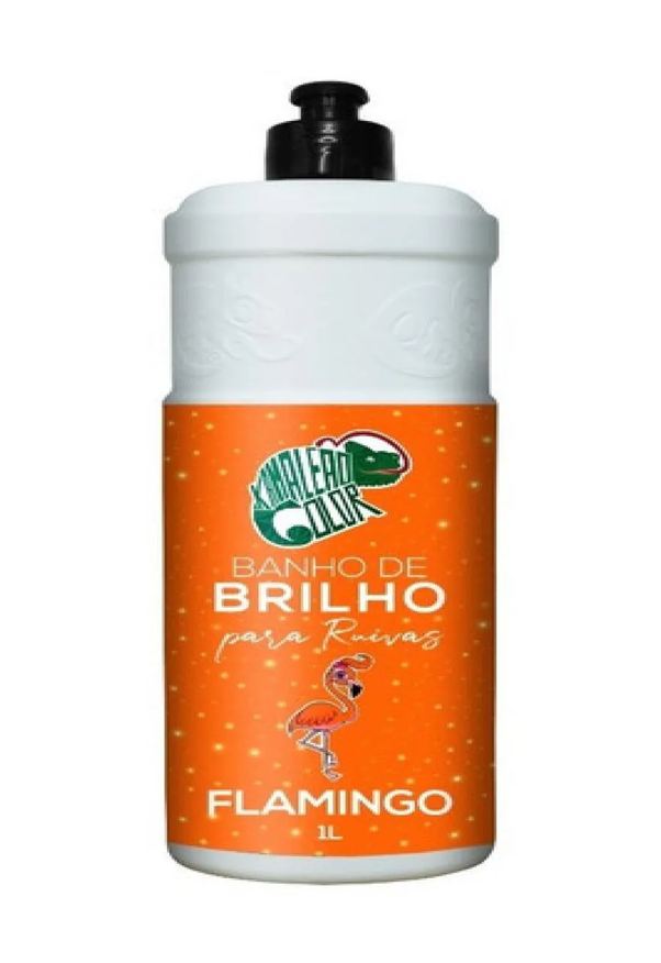 Kamaleão Color Banho de Brilho para Ruivas Flamingo 1 Litro