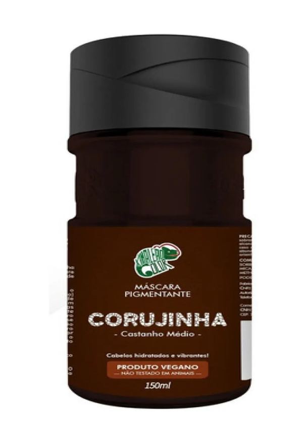 Kamaleão Color Máscara Tonalizante Corujinha Castanho Médio 150ml