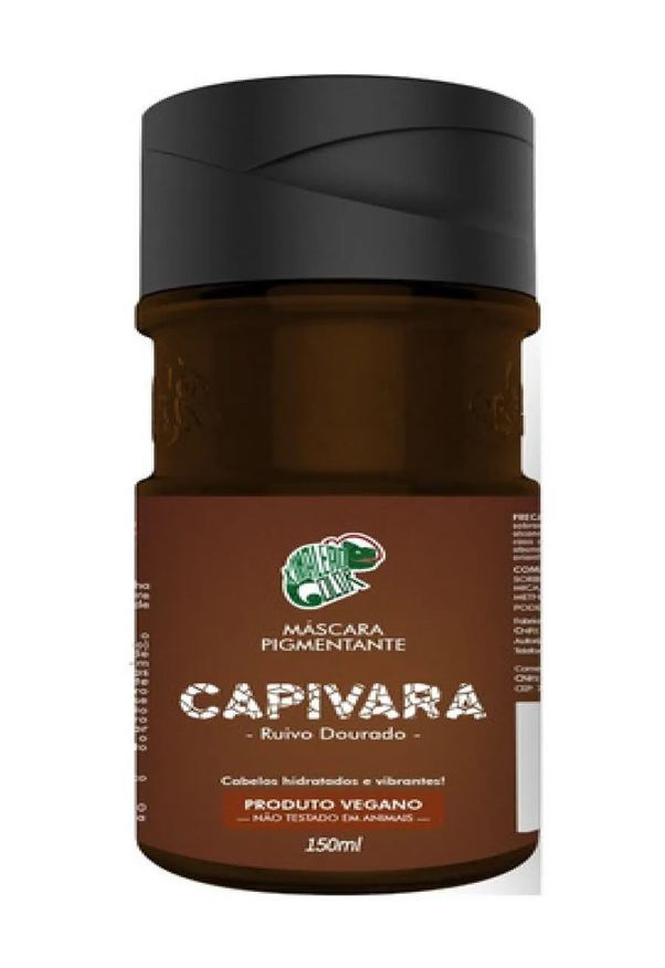 Kamaleão Color Máscara Tonalizante Capivara Ruivo Dourado 150ml