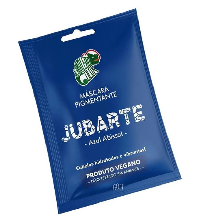 Kamaleão Color Sachê Máscara Tonalizante Jubarte Azul Abissal Kamaleão 60g
