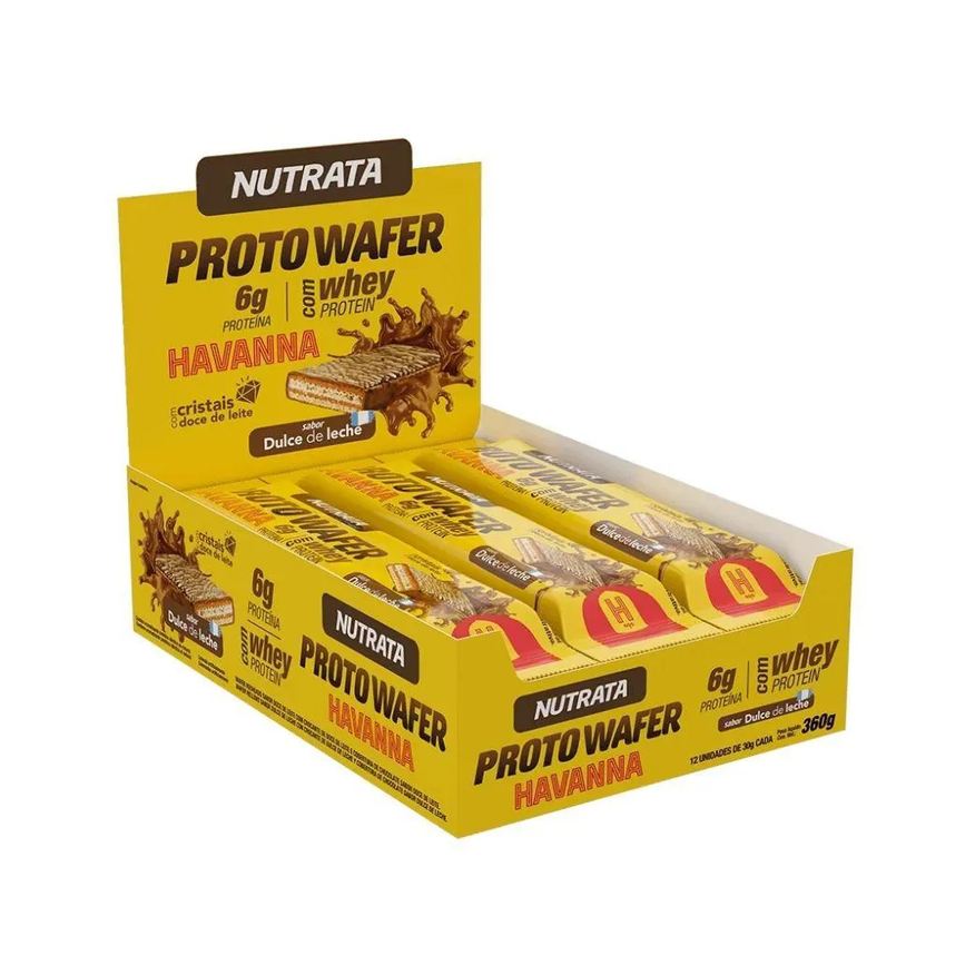 Wafer Proto Display (12 Unid de 30g) – Sabor: Doce de Leite Argentino